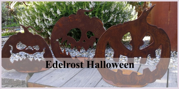 Edelrost Halloween und Herbstdeko