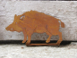 Preview: Edelrost Wildschwein-Set