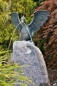 Preview: Bronzeskulptur Drache Saphira, wasserspeiend Preview: Bronzeskulptur Drache Saphira, wasserspeiend