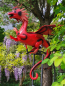 Preview: XXL Drache rot, wippend