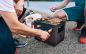 Preview: Edelrost Feuerkorb BEER BOX