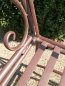 Preview: Gartenbank Beatrice aus Metall
