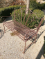 Preview: Gartenbank Beatrice aus Metall
