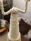 Preview: Boho Weihnachtsbaum, weiß-creme