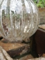Preview: Christbaumkugel Elegant Streifen