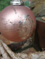 Preview: Christbaumkugel aus Glas, Penelope, beerenfarben