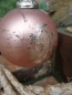 Preview: Christbaumkugel aus Glas, Penelope, beerenfarben