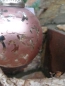 Preview: Christbaumkugel aus Glas, Penelope, beerenfarben