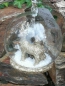 Preview: Christbaumkugel Hirsch silber