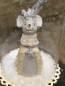 Preview: Christbaumkugel Glocke, Mäusekönigin Lucia