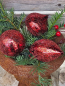 Preview: Christbaumkugel Kokkino, dunkelrot