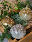 Preview: Weihnachtskugel Opulent, gold