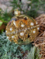 Preview: Weihnachtskugel Opulent, gold