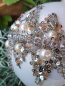 Preview: Weihnachtskugel Opulent, weiß-silber