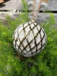 Preview: Christbaumkugel Mailo Cinque Raute, creme-gold