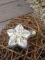 Preview: Christbaumkugel Stern Zilia, gold