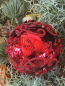 Preview: Christbaumkugel Oriana, Ornament glänzend, rot