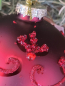 Preview: Christbaumkugel Oriana, Ornament matt, rot