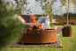 Preview: Edelrost Cortenstahl Feuerschale Legend