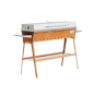 Preview: Cortenstahl Edelrost Holzkohlegrill Chef XL