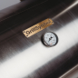 Preview: Cortenstahl Edelrost Smoker Holzkohlegrill Smoky Beast silver