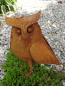 Preview: Edelrost Eule Otto 3D
