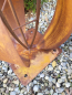 Preview: Edelrost Glasblume Mariska