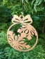 Preview: Edelrost Christbaumkugel 2 Flocken