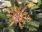 Preview: Edelrost Christbaumschmuck Schneeflocke 6