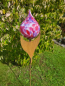 Preview: Edelrost Gartenstecker Cupa, Malve
