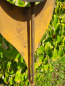 Preview: Edelrost Gartenstecker Cupa, Orange