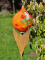 Preview: Edelrost Gartenstecker Cupa, Orange