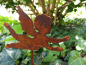 Preview: Edelrost Topfstecker Engel Philius