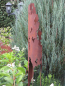 Preview: Edelrost Gartenstab Fackel Selvatica 150 cm