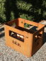 Preview: Edelrost Feuerkorb BEER BOX