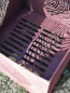 Preview: Edelrost Feuerkorb Herz Fingerprint