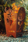 Preview: Edelrost Feuerkorb Walhalla