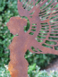 Preview: Edelrost Gartenstecker Engel Aurelie 55 cm