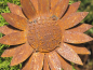 Preview: Edelrost Gartenstecker Sonnenblume