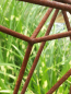 Preview: Edelrost Gartenstecker Stern 3D
