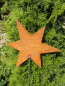 Preview: Gartenstecker Stern asymmetrisch, 6-zackig geschlossen