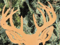 Preview: Edelrost Gartenstecker stolzer Hirsch
