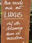 Preview: Edelrost Schild Luxus mit Kronenrand