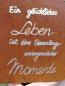 Preview: Edelrost Gedichttafel Momente