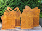 Preview: Edelrost Geschenk, Schleife geschlossen