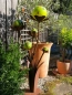 Preview: Edelrost Glasblume Blumenzauber, 165 cm