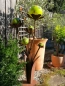 Preview: Edelrost Glasblume Blumenzauber, 165 cm