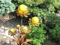 Preview: Edelrost Glasblume Blumenzauber, 120 cm