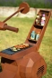 Preview: Edelrost Grillstelle Roller