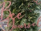 Preview: Edelrost Wandbild Bee Yourself